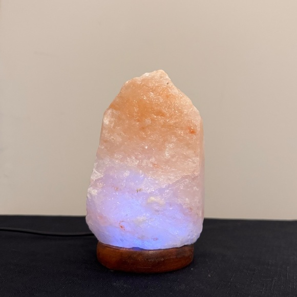 Color Changing Himalayan Salt Lamp - Salt Lamp Nightlight - Salt Lamp for Desk - Picture 5 of 9